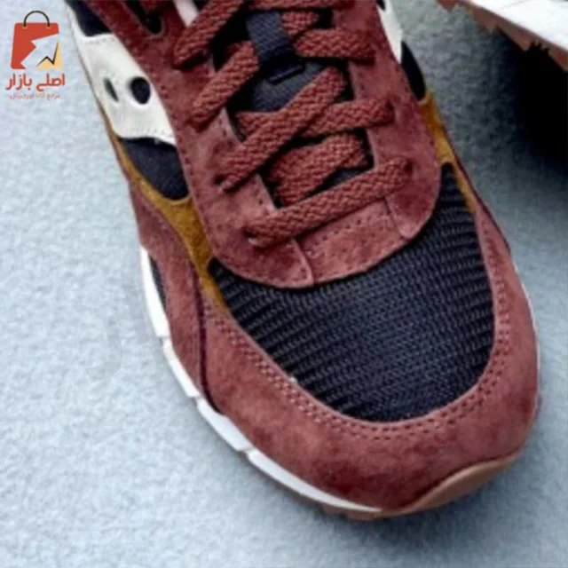 نمای رویه چرم جیر کتانی Saucony Shadow 6000